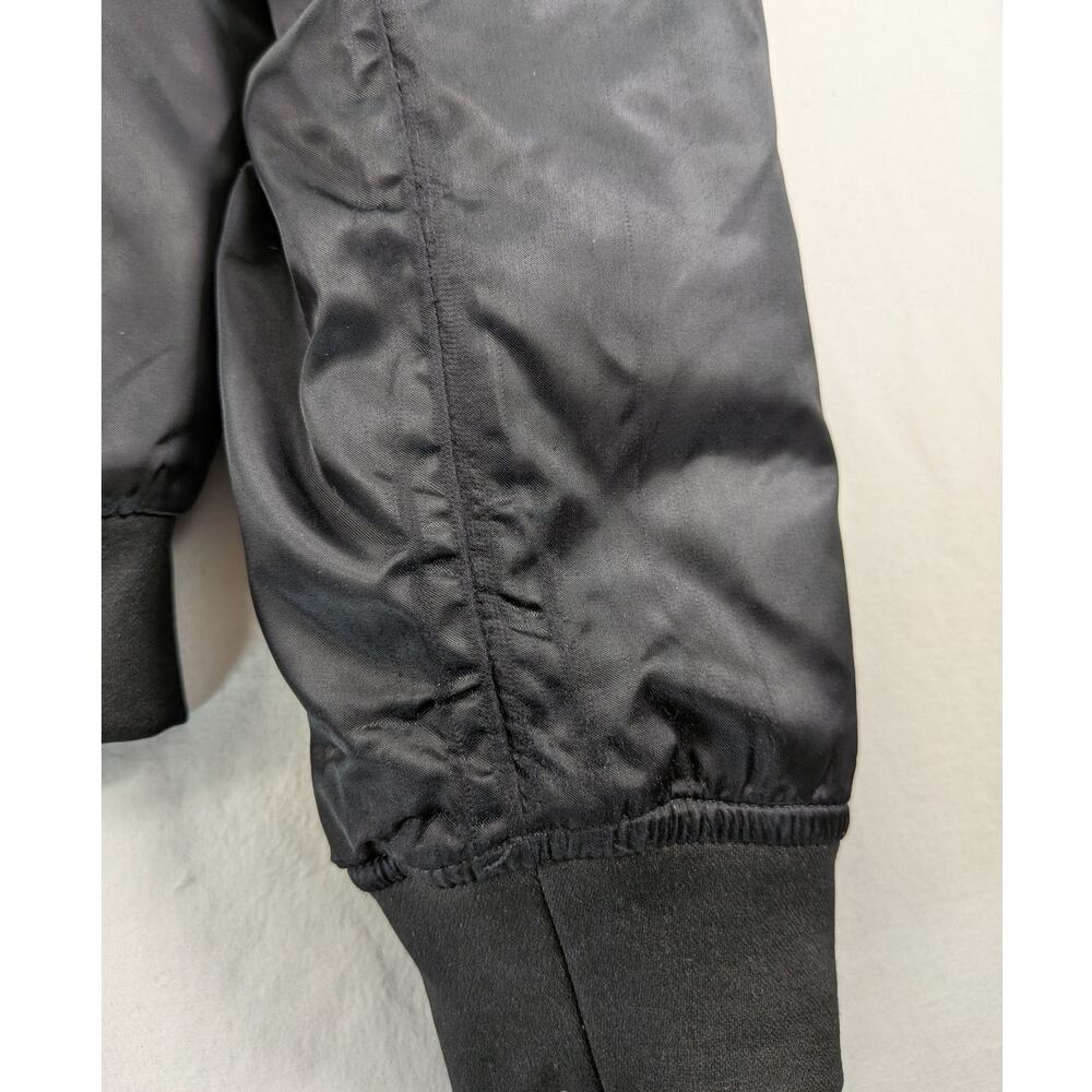 North Face Bomber Jacket Women S Black Athleisure Preppy Stylish Cozy Outerwear - Picture 11 of 12